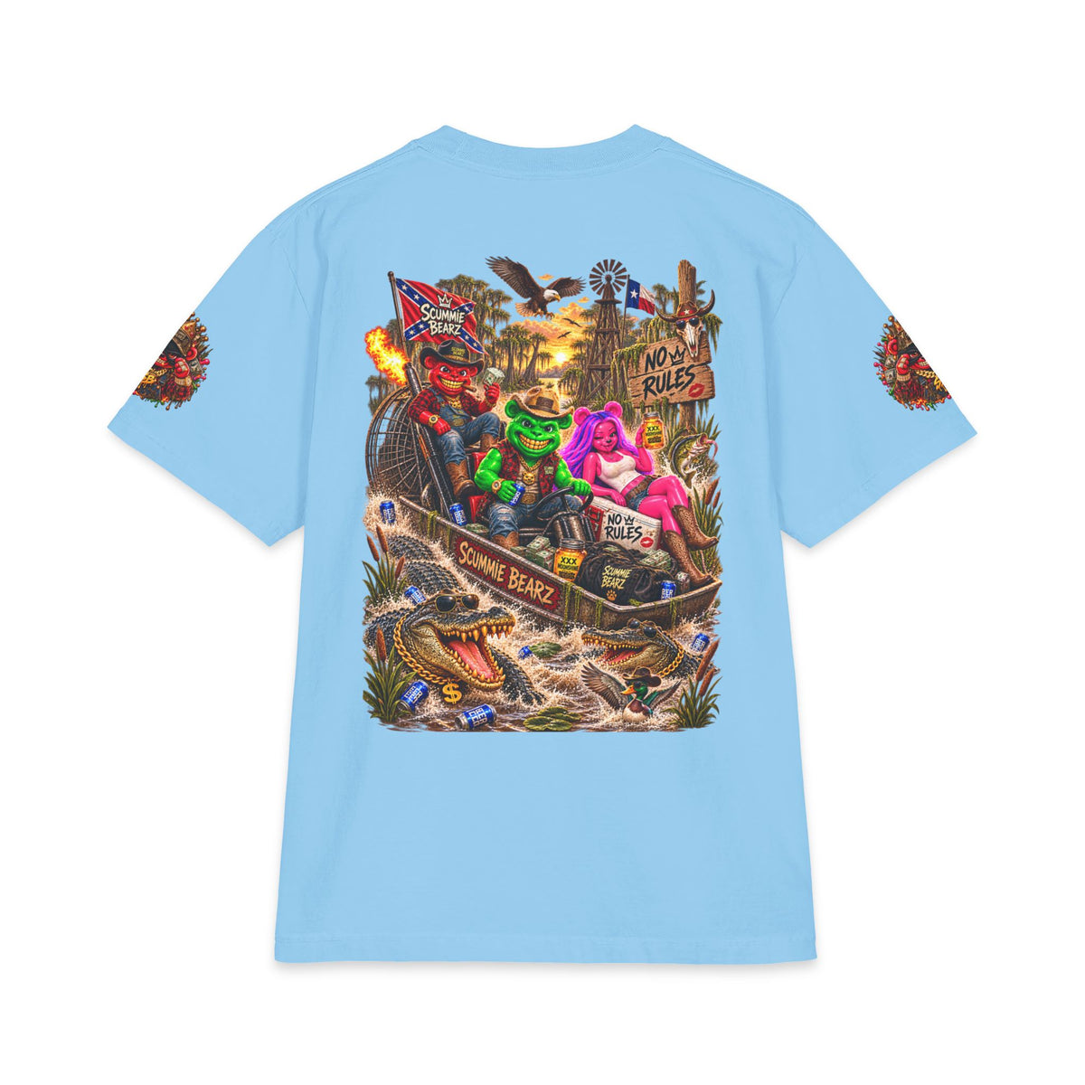 Country Brew Sled | SCUMMIEBEARZ™ Shaka Wear Heavyweight Tee