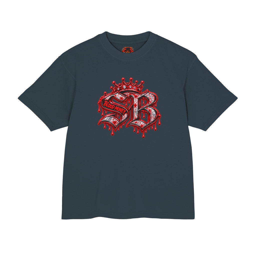 Unisex Urban Heavy Tee-BLOOD MONEY STREET CODE-SCUMMIEBEARZ™️