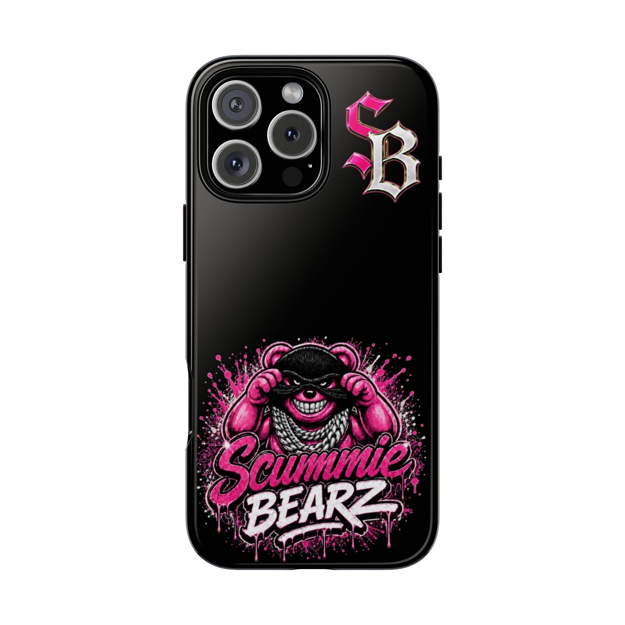 SCUMMIEBEARZ 🩷Pink Logo🩷Tough Cases