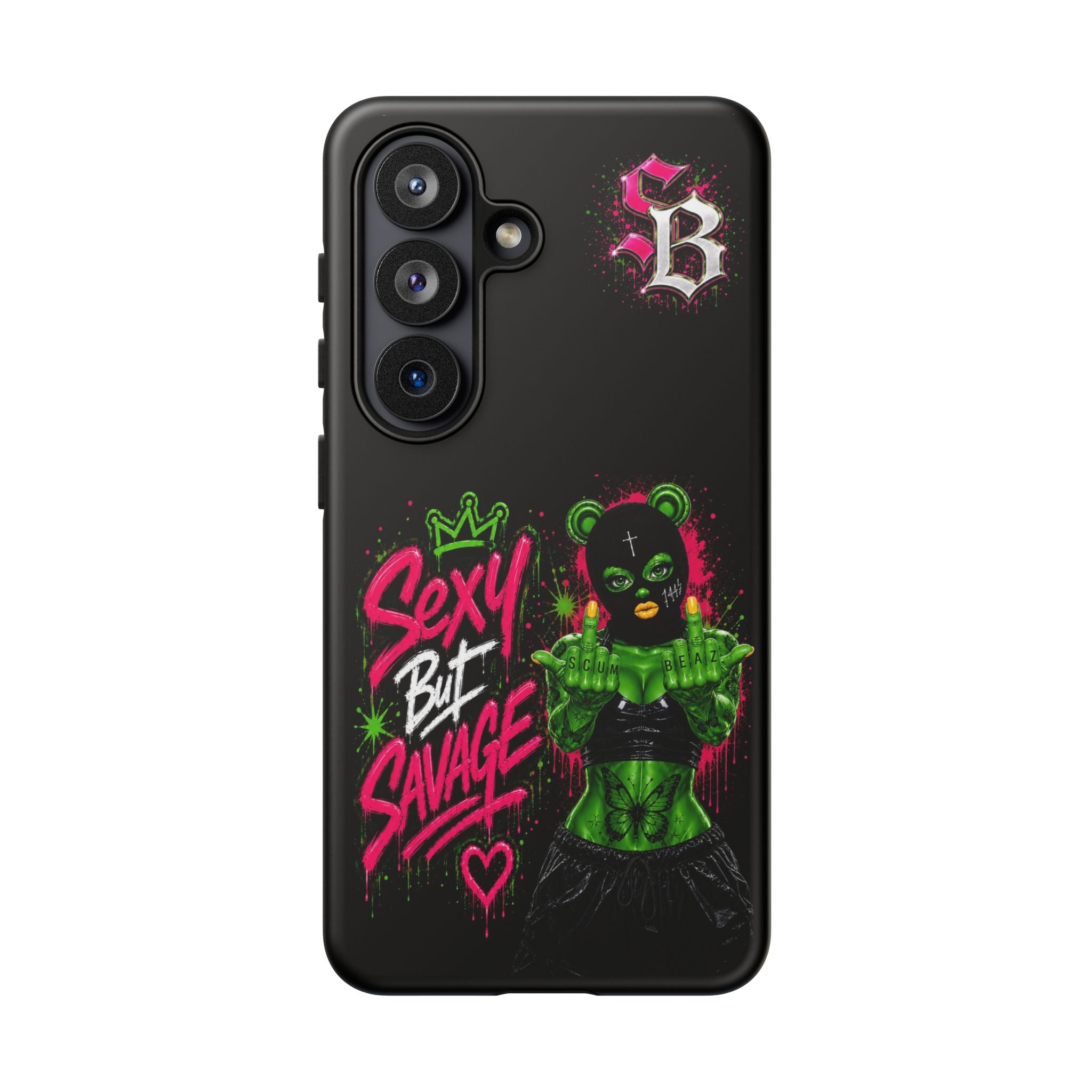 SCUMMIEBEARZ Sexy But Savage Green Remix Tough Cases