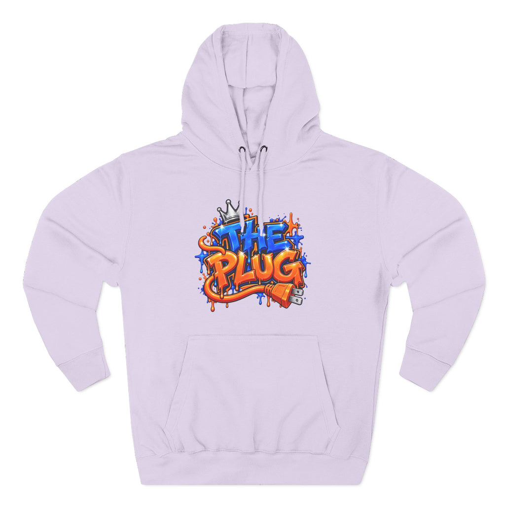 Three-Panel Fleece Hoodie-THE PLUG-SCUMMIEBEARZ™️