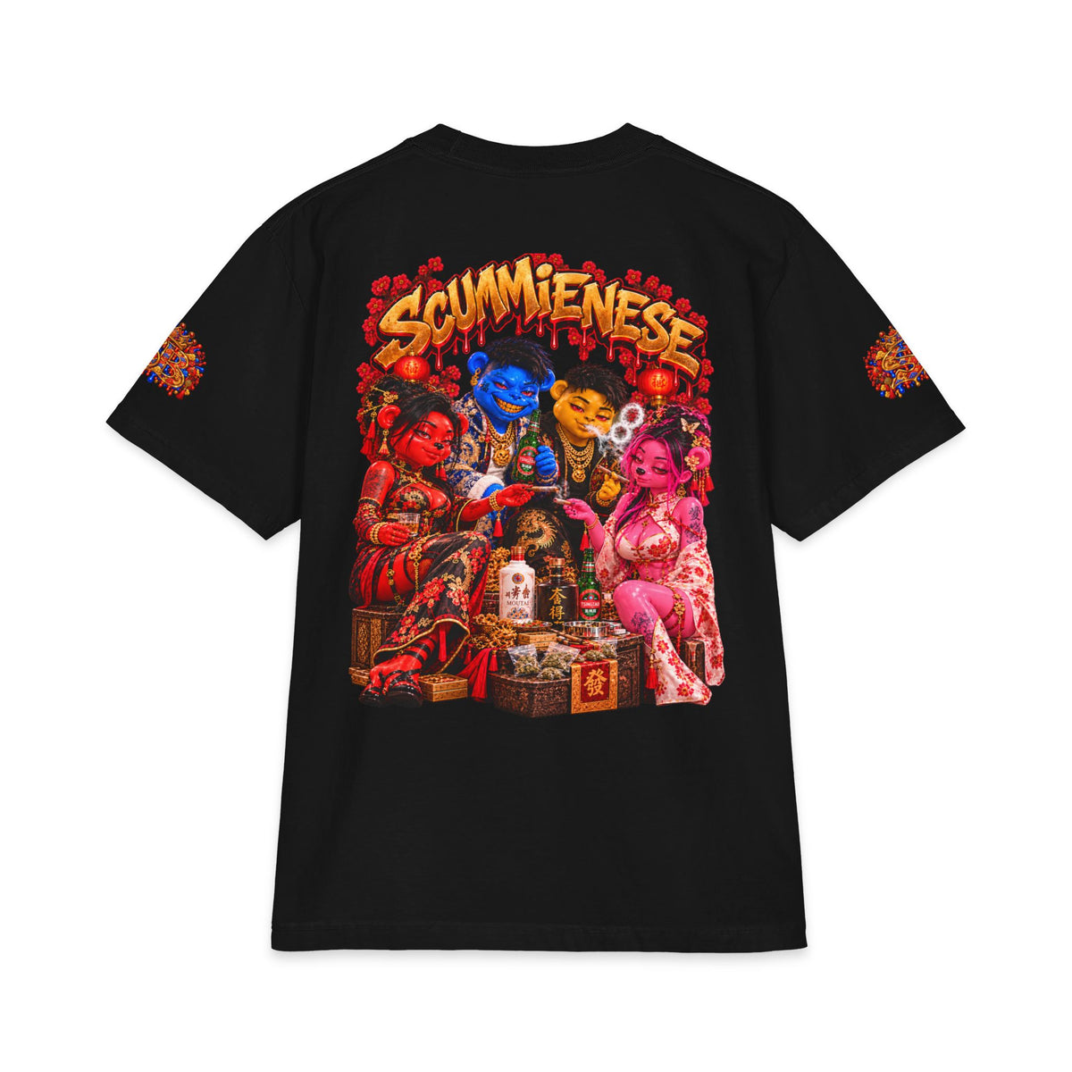 Unisex Max Heavyweight Short Sleeve-scummienese original-SCUMMIEBEARZ™️