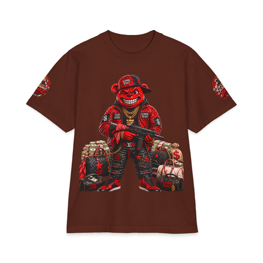 Red Draco | SCUMMIEBEARZ™ Shaka Wear Heavyweight Tee
