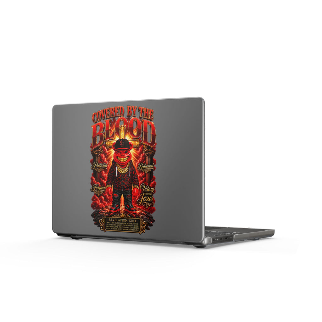 Matte MacBook Cases-COVERED BY THE BLOOD-SCUMMIEBEARZ™️