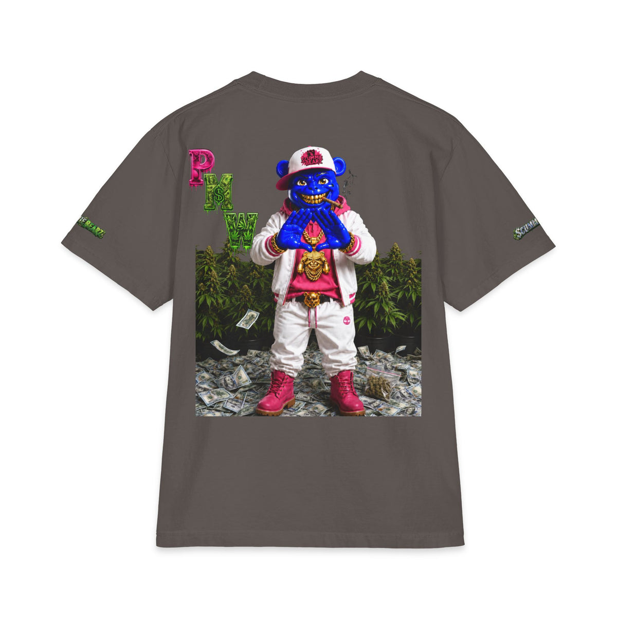 P.M.W. | SCUMMIEBEARZ™ Shaka Wear Heavyweight Tee