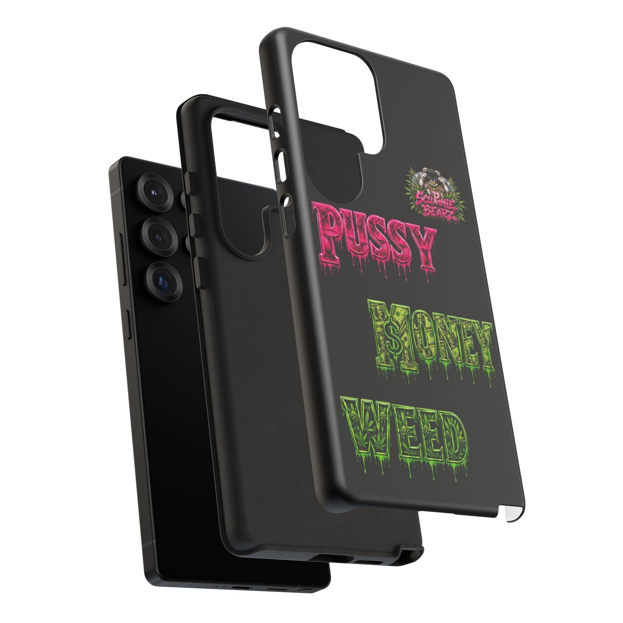 SCUMMIEBEARZ P.M.W. (P***Y Money Weed) Tough Cases