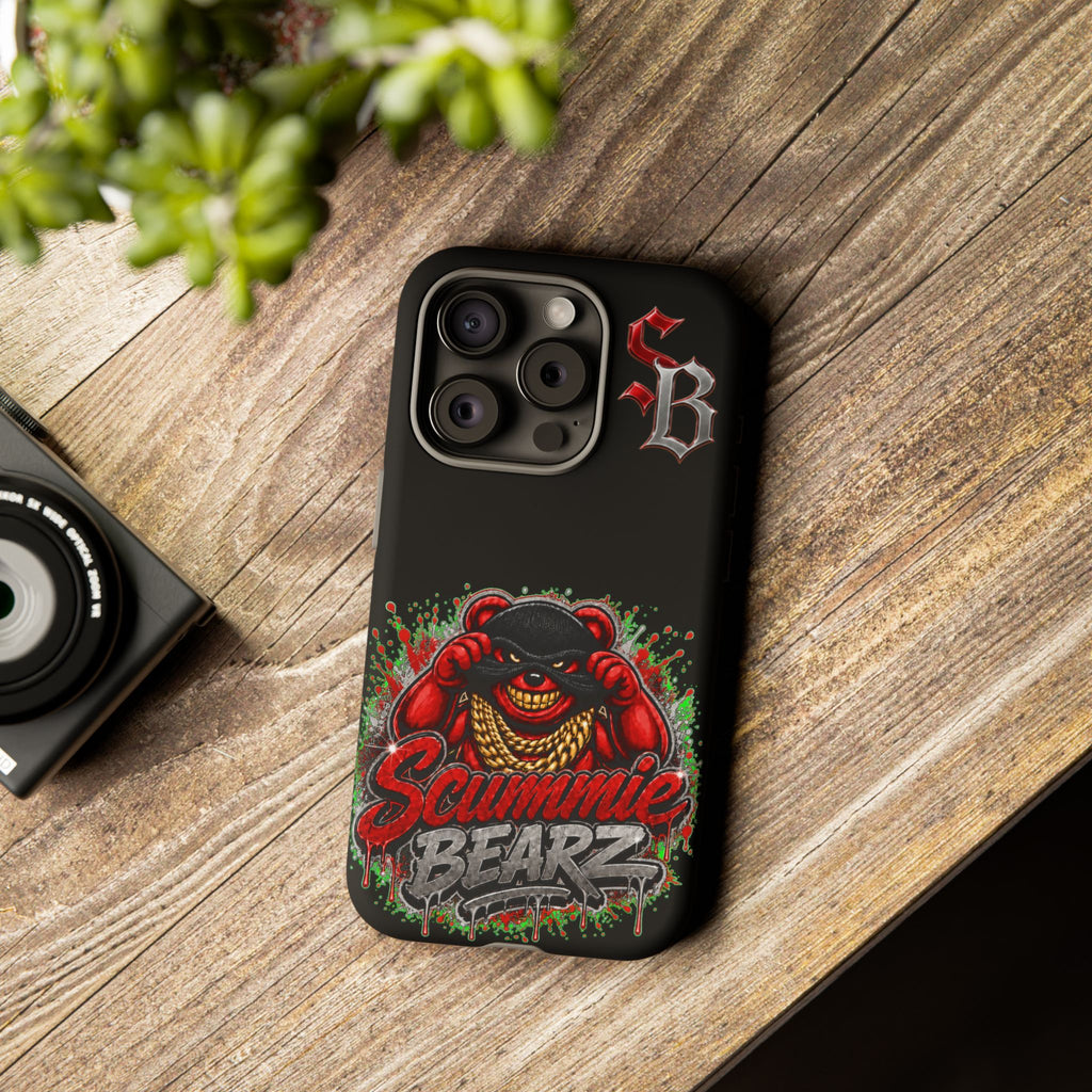 SCUMMIEBEARZ ♦️RED LOGO♦️ Tough Cases