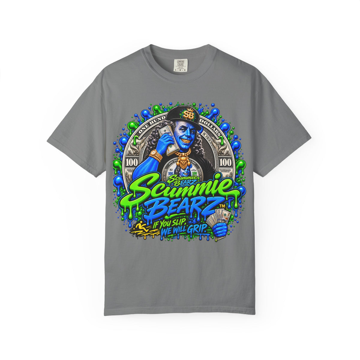 Comfort color 1717- "Paper Chaser" Graphic T-Shirt wha-SCUMMIEBEARZ™️