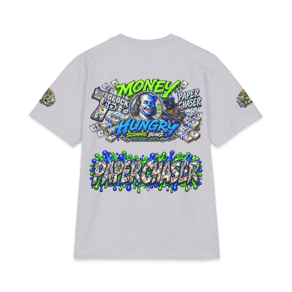 Money, Hungry Green Remix | SCUMMIEBEARZ™ Shaka Wear Heavyweight Tee