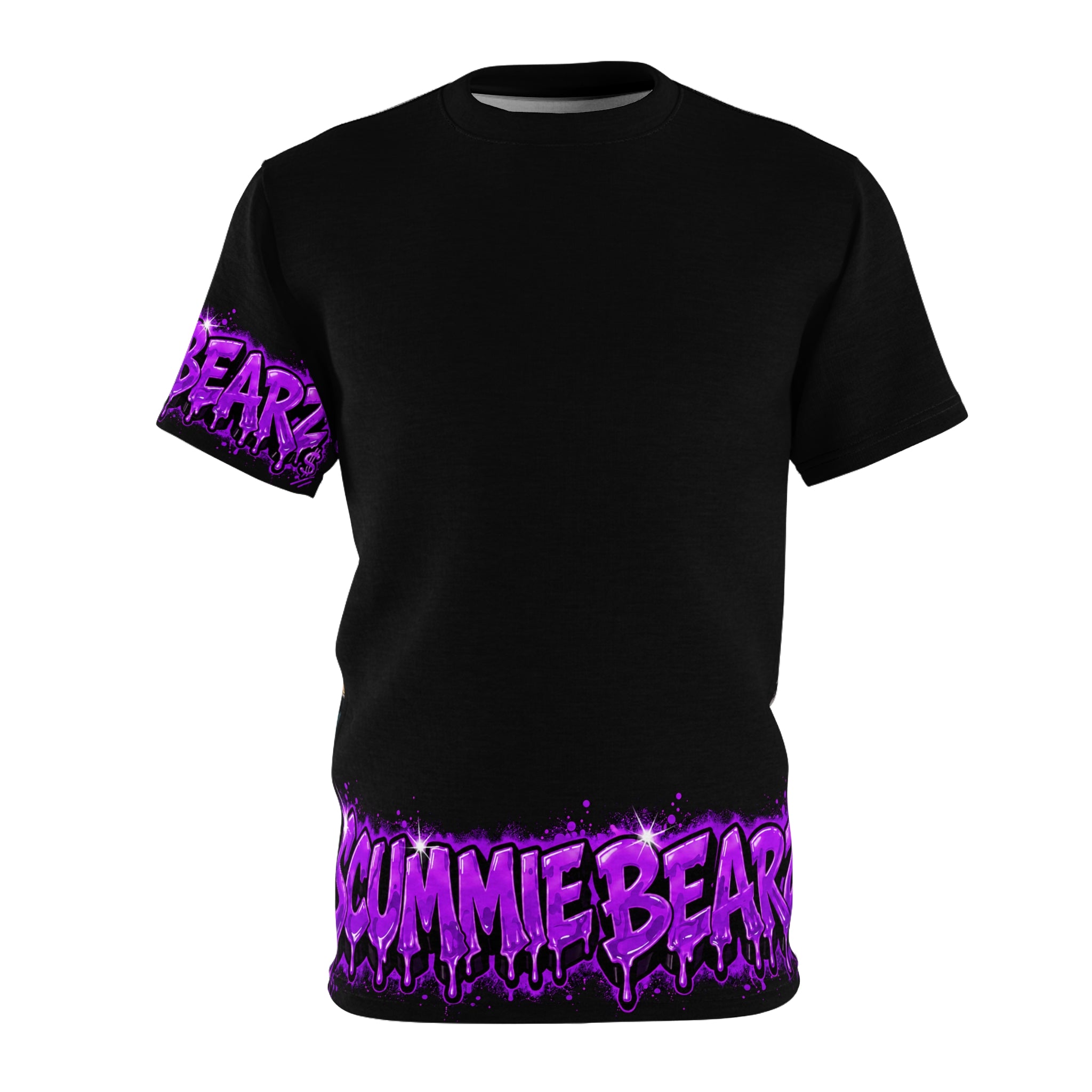 SCUMMIEBEARZ SEXY BUT SAVAGE PURPLE - AOP EDITION Unisex Women's Streetwear AOP Tee