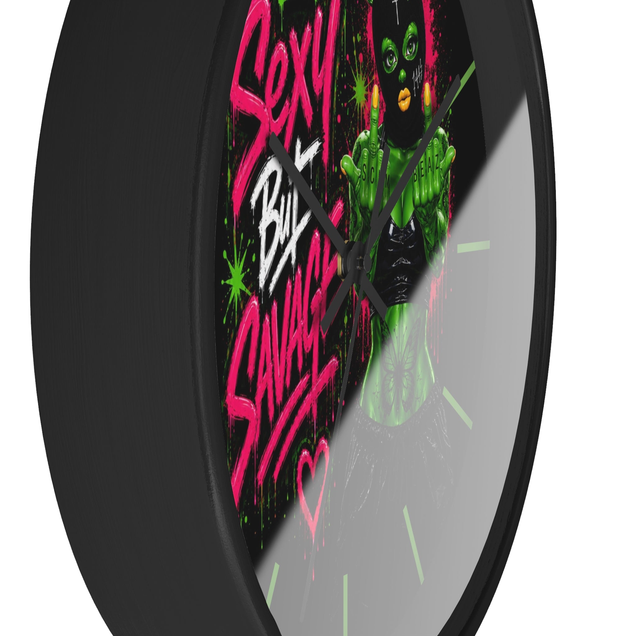 Wall Clock-Sexy But Savage Green Remix-SCUMMIEBEARZ™️