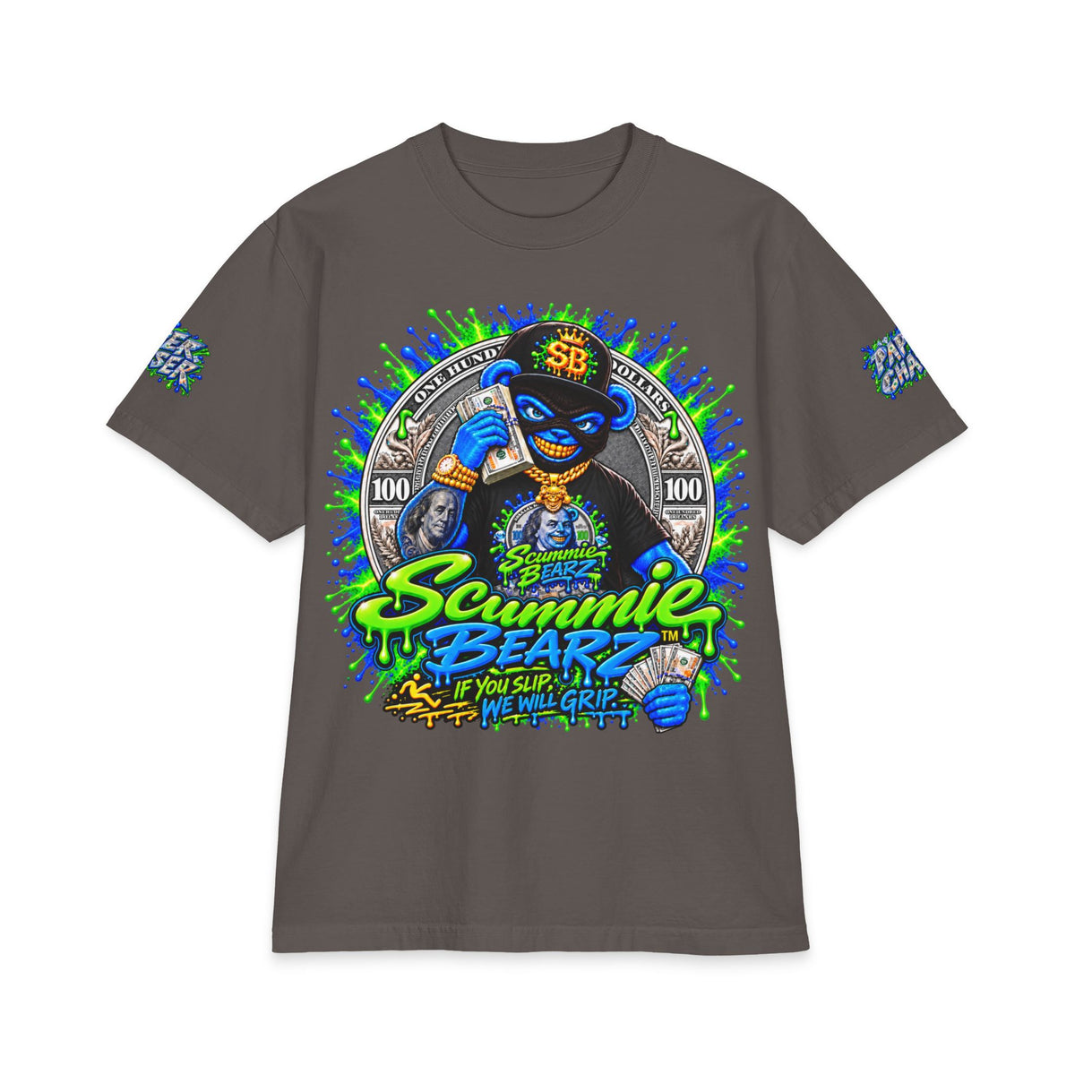 Dat Money Keep Calling Me | SCUMMIEBEARZ™ Shaka Wear Heavyweight Tee