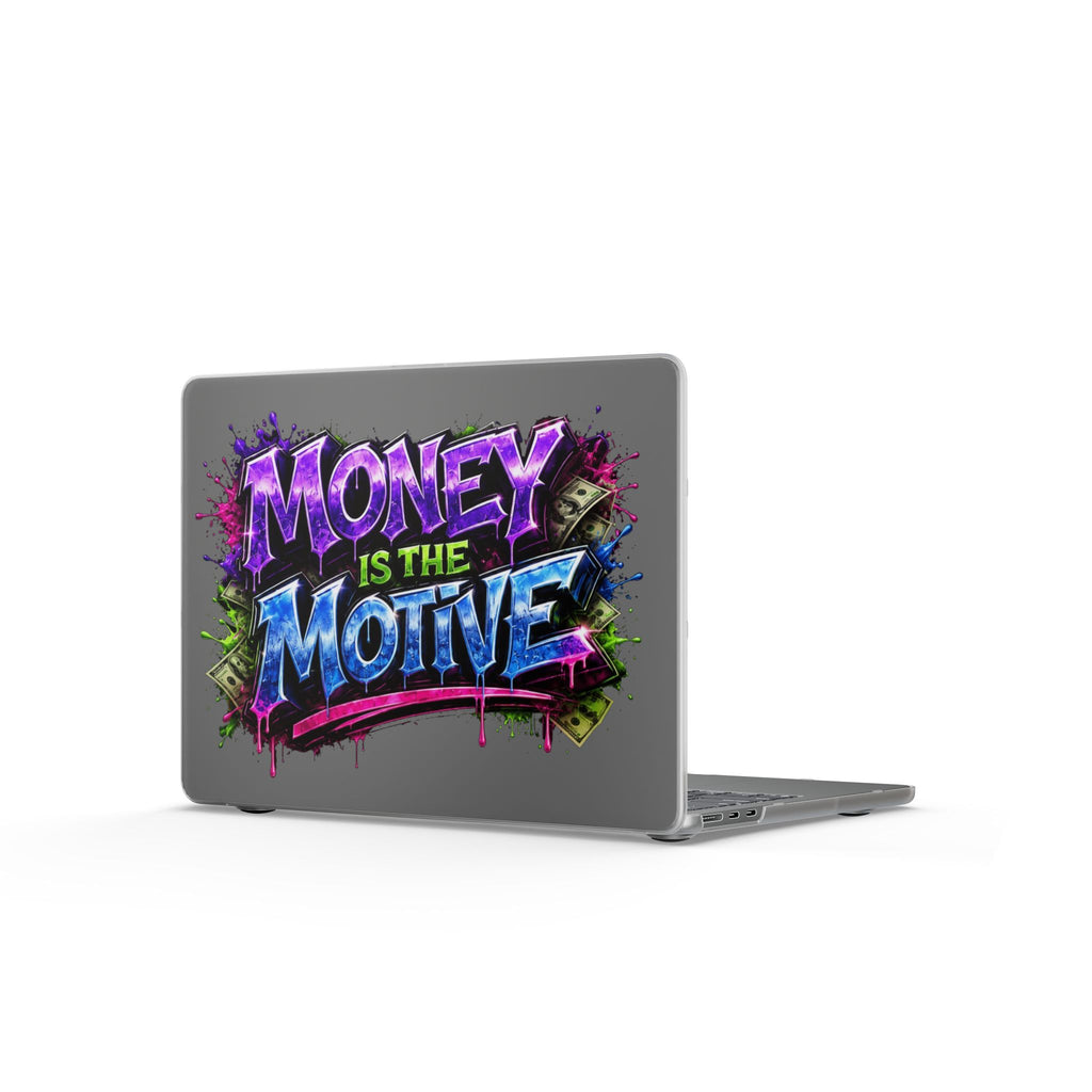 Matte MacBook Cases-	MONEY IS THE MOTIVE-SCUMMIEBEARZ™️