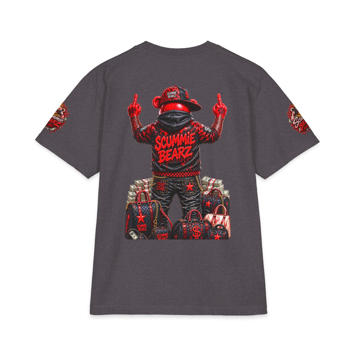 Red Draco | SCUMMIEBEARZ™ Shaka Wear Heavyweight Tee