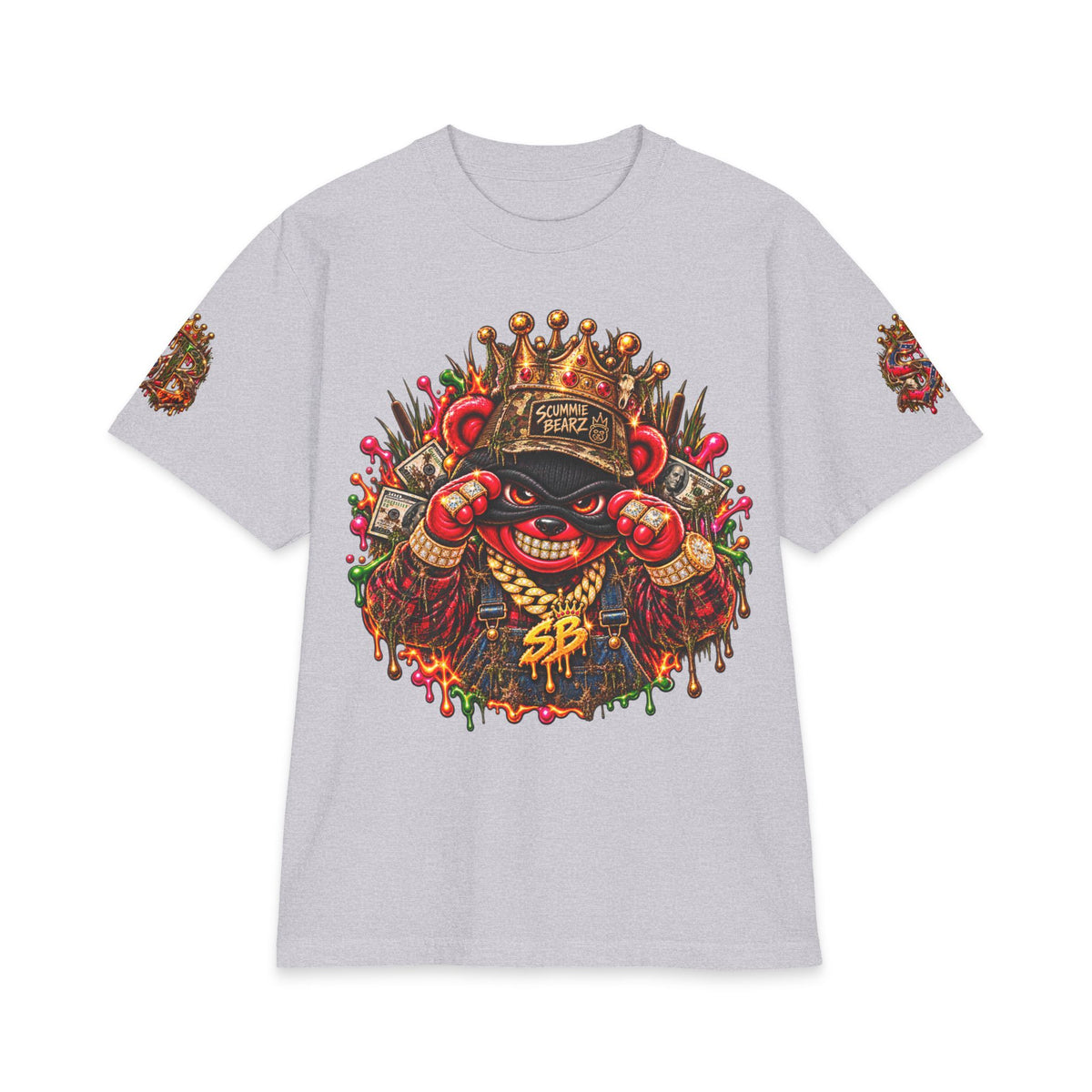 The Three Untryamigos | SCUMMIEBEARZ™ Shaka Wear Heavyweight Tee