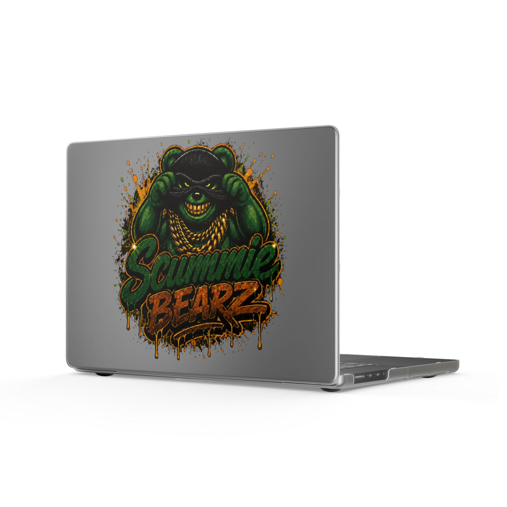 Matte MacBook Cases-HILLBILLY MASK LOGO-SCUMMIEBEARZ™