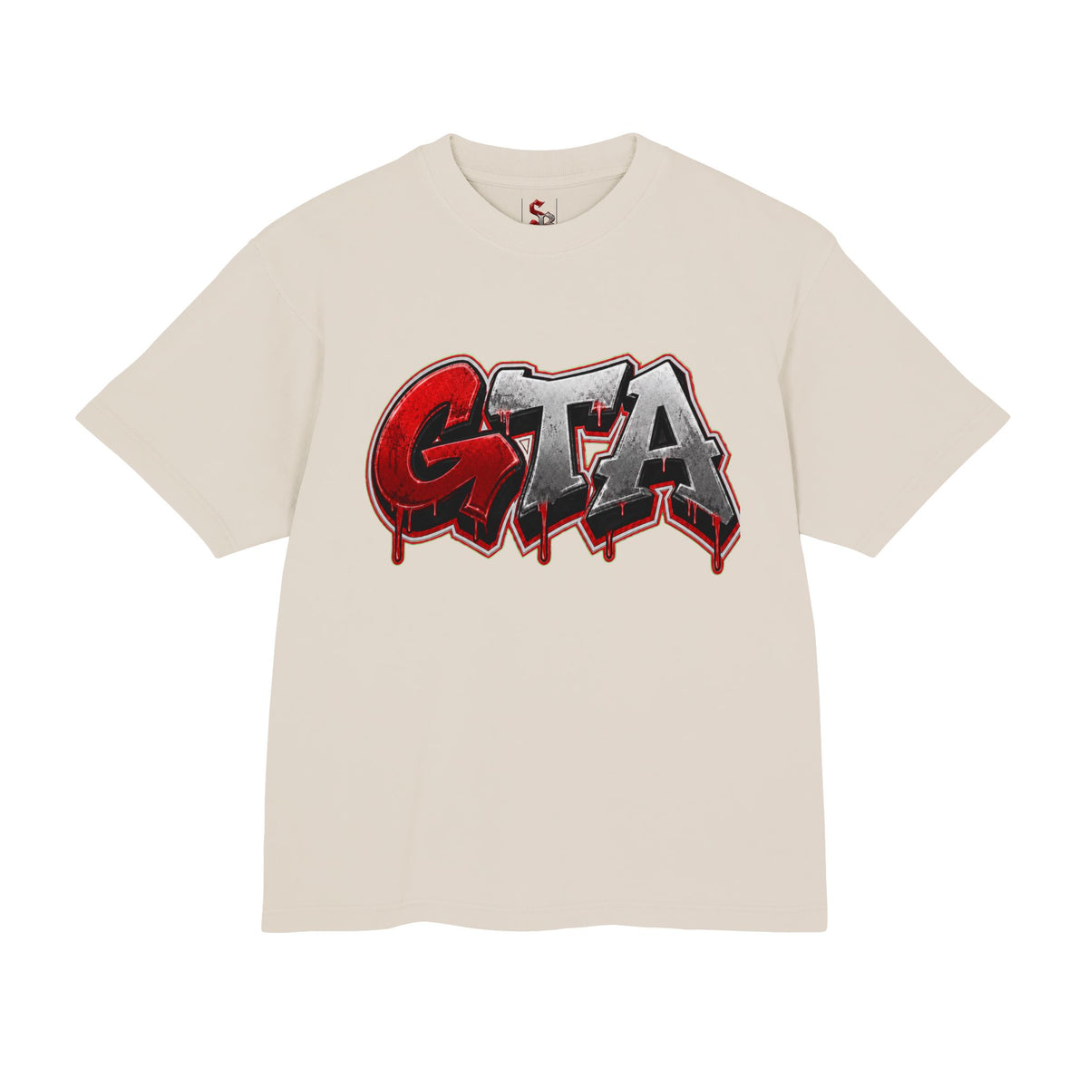 Unisex Graphic T-Shirt-RED GTA REMIX2-SCUMMIEBEARZ™️