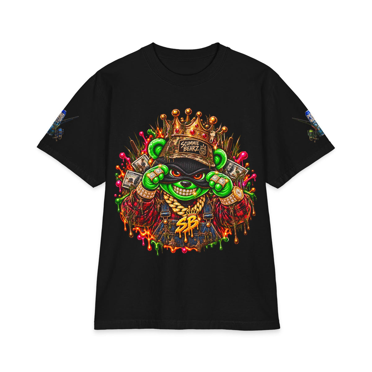 No Babe The Monster Got You | SCUMMIEBEARZ™ Shaka Wear Heavyweight Tee
