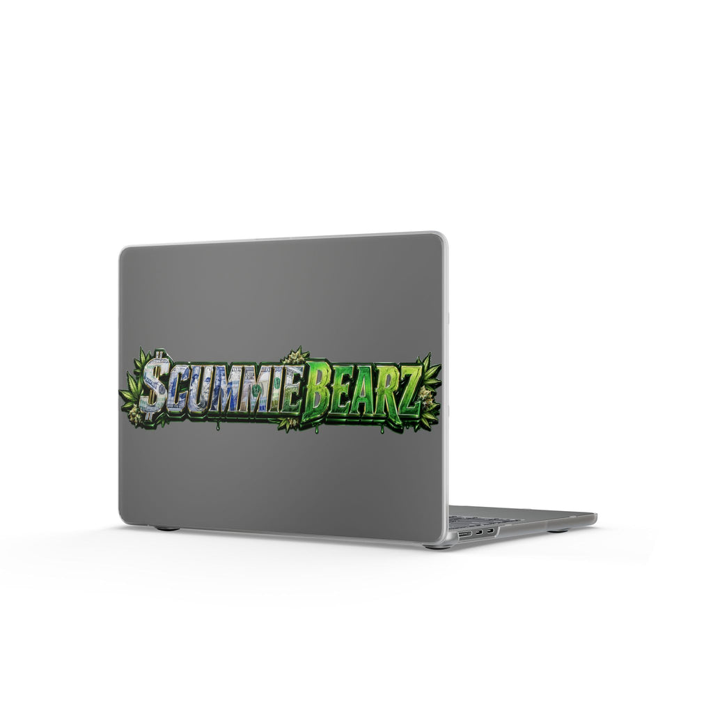 Matte MacBook Cases-WEED LOGO-SCUMMIEBEARZ™