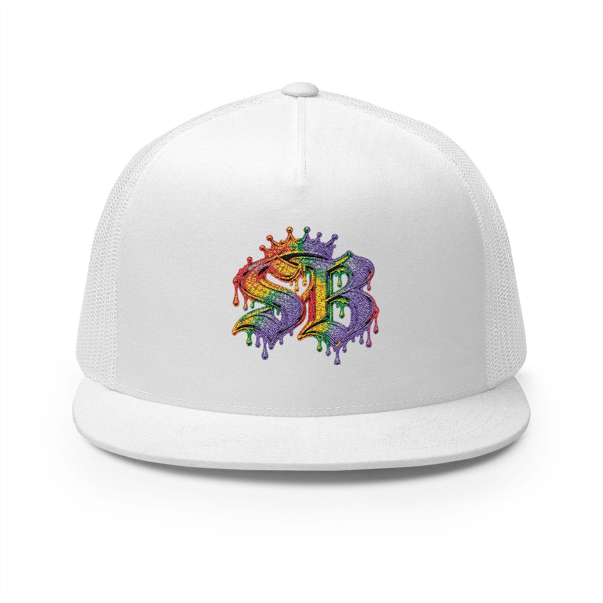 5 Panel Trucker Cap-RAINBOW SB LOGO-SCUMMIEBEARZ™️