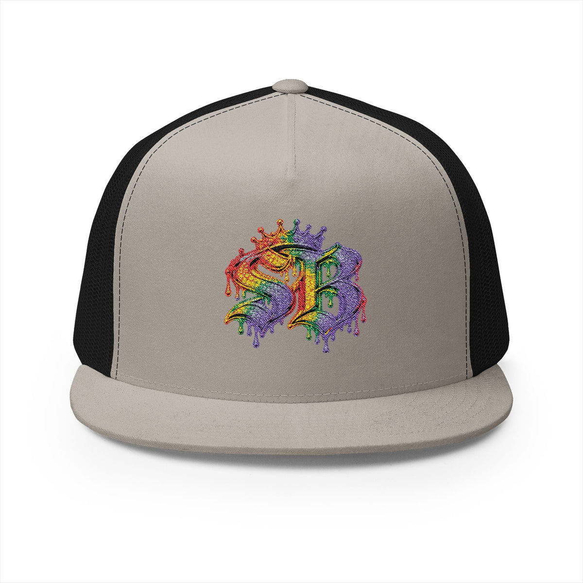 5 Panel Trucker Cap-RAINBOW SB LOGO-SCUMMIEBEARZ™️