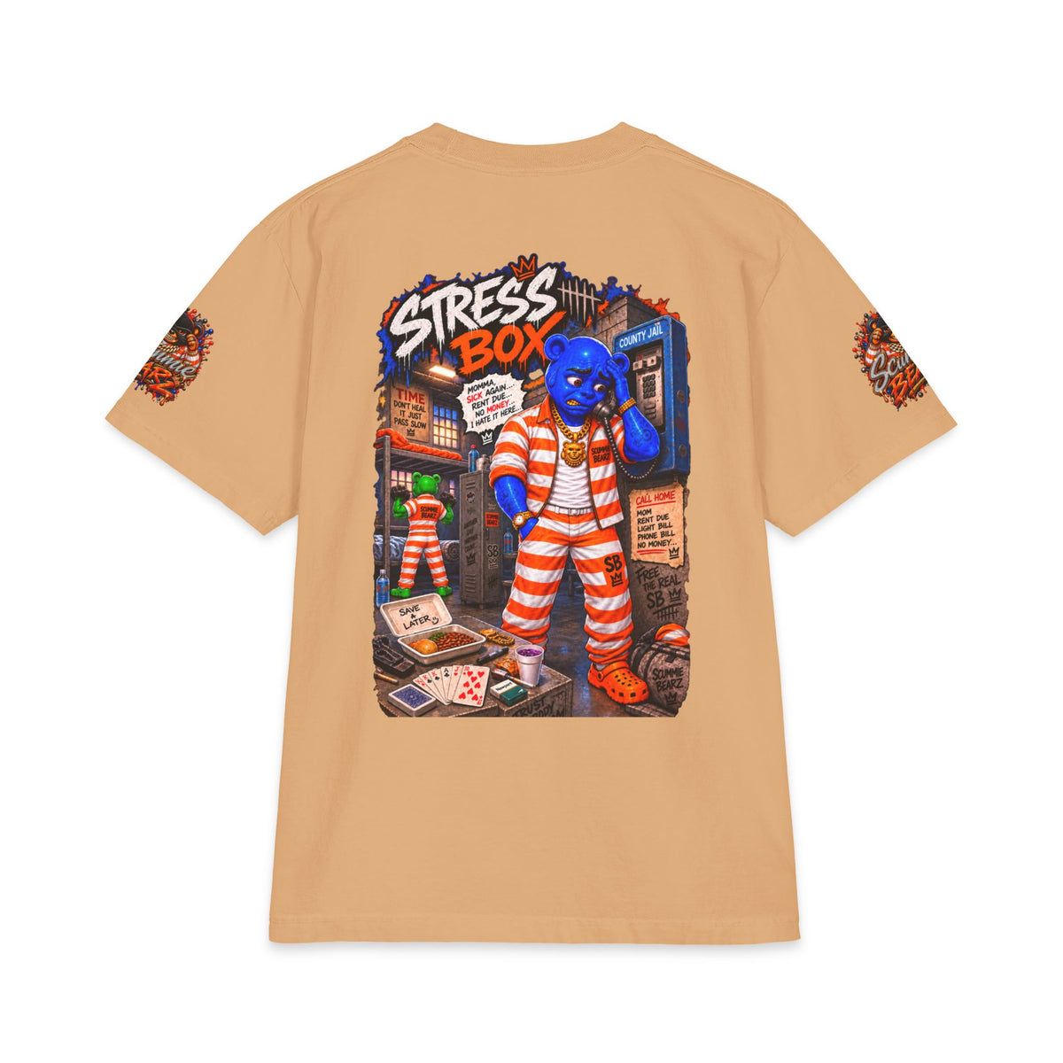 Stress Box | SCUMMIEBEARZ™ Shaka Wear Heavyweight Tee