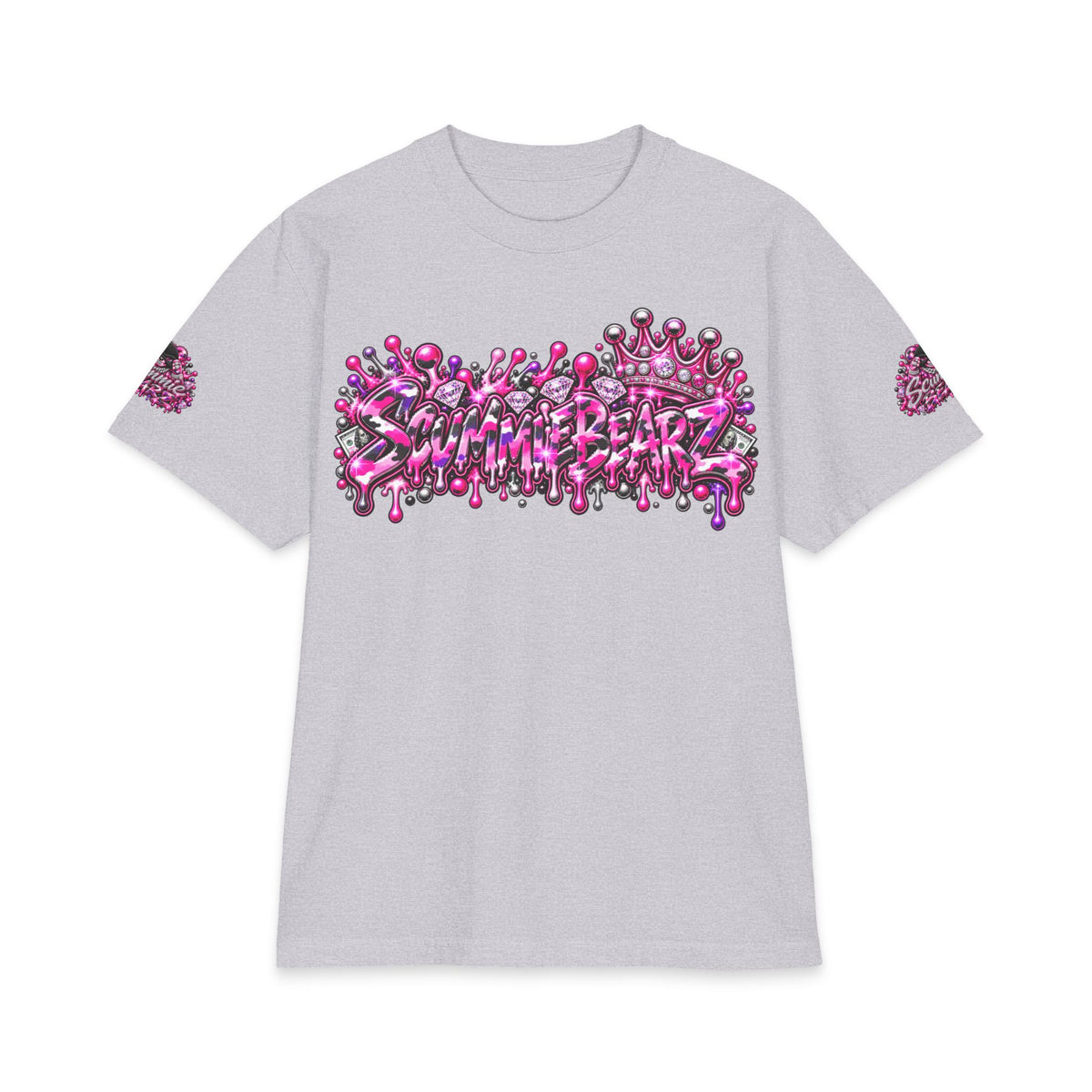 Ratchet — Pink/Purple | SCUMMIEBEARZ™ Shaka Wear Heavyweight Tee