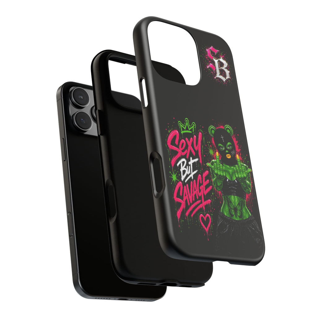 SCUMMIEBEARZ Sexy But Savage Green Remix Tough Cases