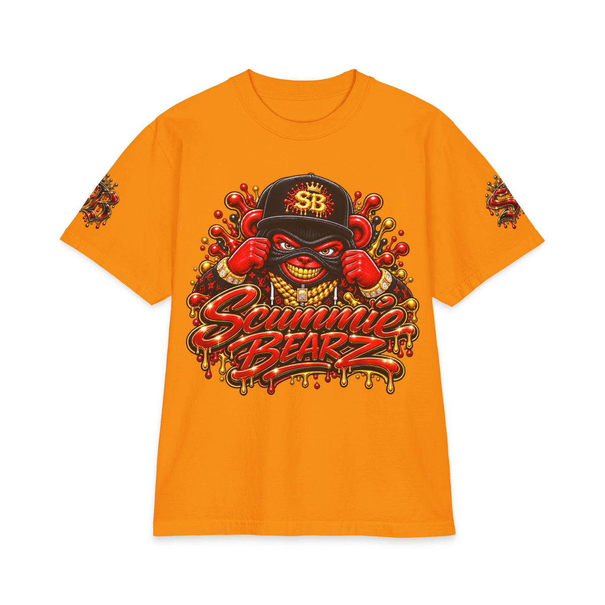 Covered by the Blood | SCUMMIEBEARZ™ Shaka Wear Heavyweight Tee