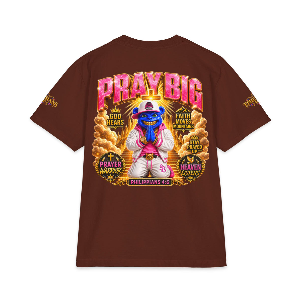 Pray Big | SCUMMIEBEARZ™ Shaka Wear Heavyweight Tee