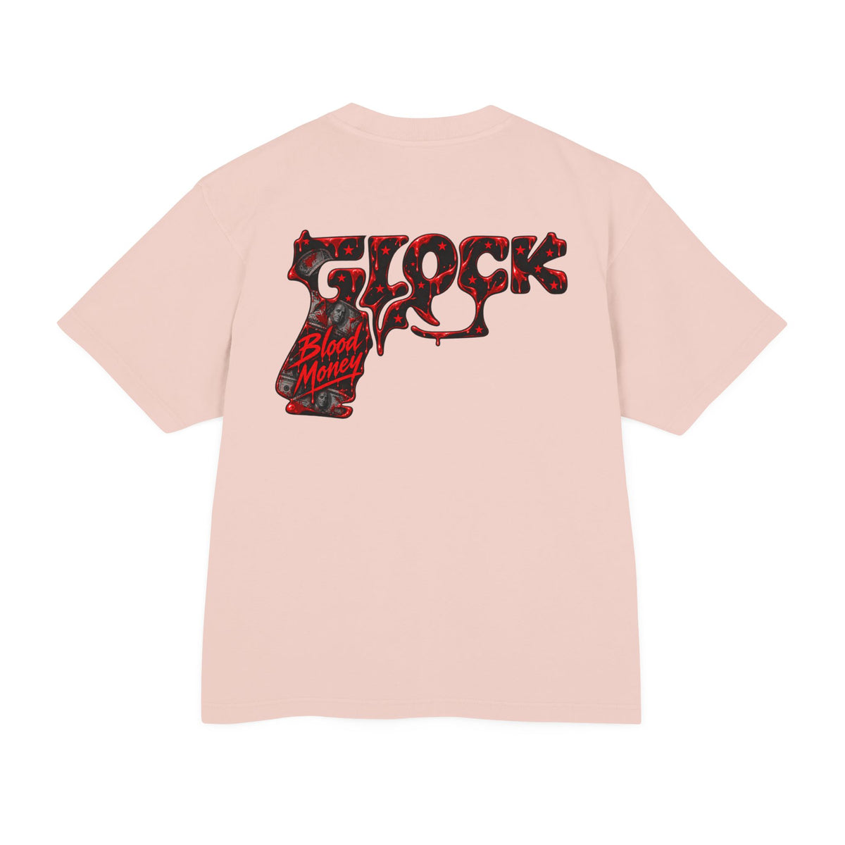 Unisex  Graphic T-Shirt - Glock™ Blood Money - SCUMMIEBEARZ™