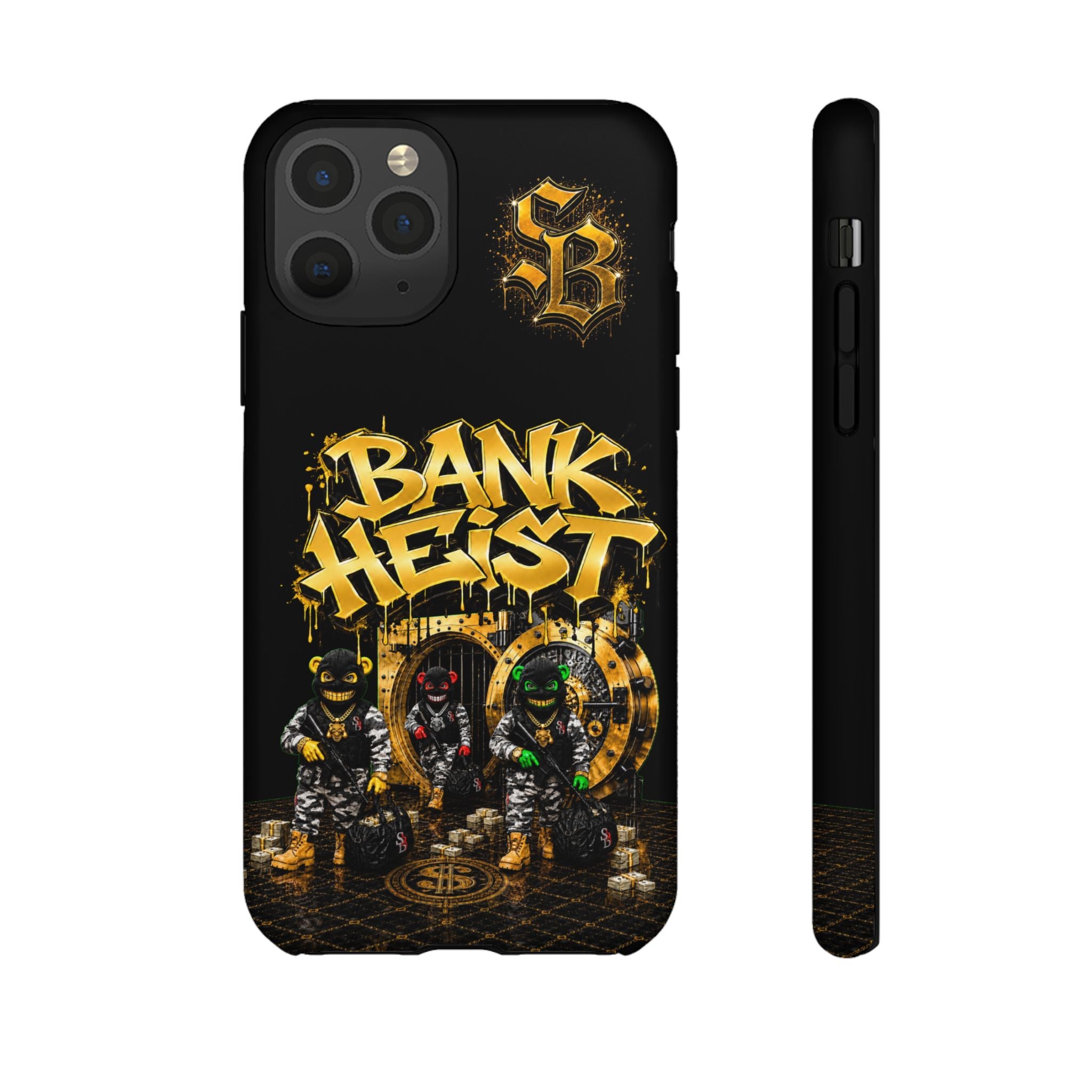 SCUMMIEBEARZ Bank Heist Tough Cases