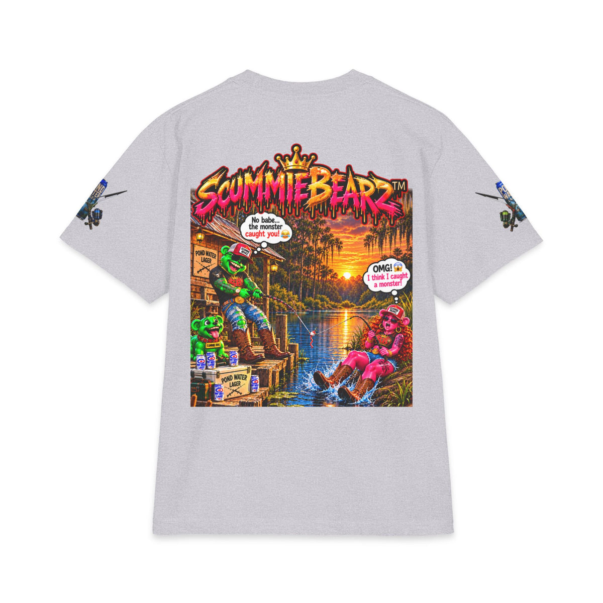 No Babe The Monster Got You | SCUMMIEBEARZ™ Shaka Wear Heavyweight Tee