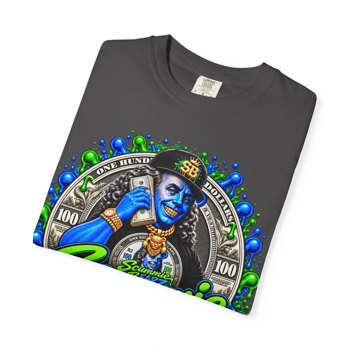 Comfort color 1717- "Paper Chaser" Graphic T-Shirt wha-SCUMMIEBEARZ™️