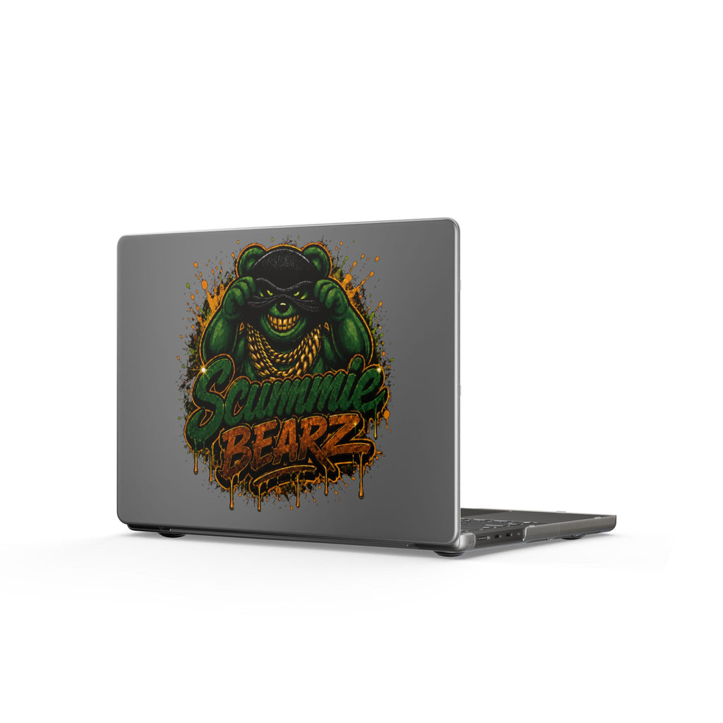 Matte MacBook Cases-HILLBILLY MASK LOGO-SCUMMIEBEARZ™