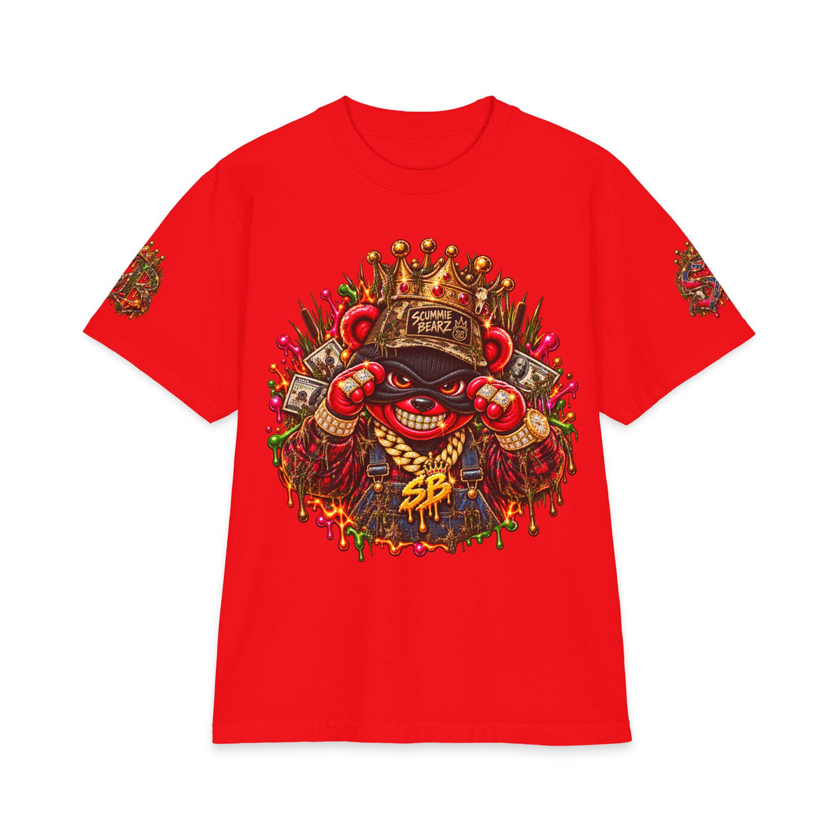 The Three Untryamigos | SCUMMIEBEARZ™ Shaka Wear Heavyweight Tee