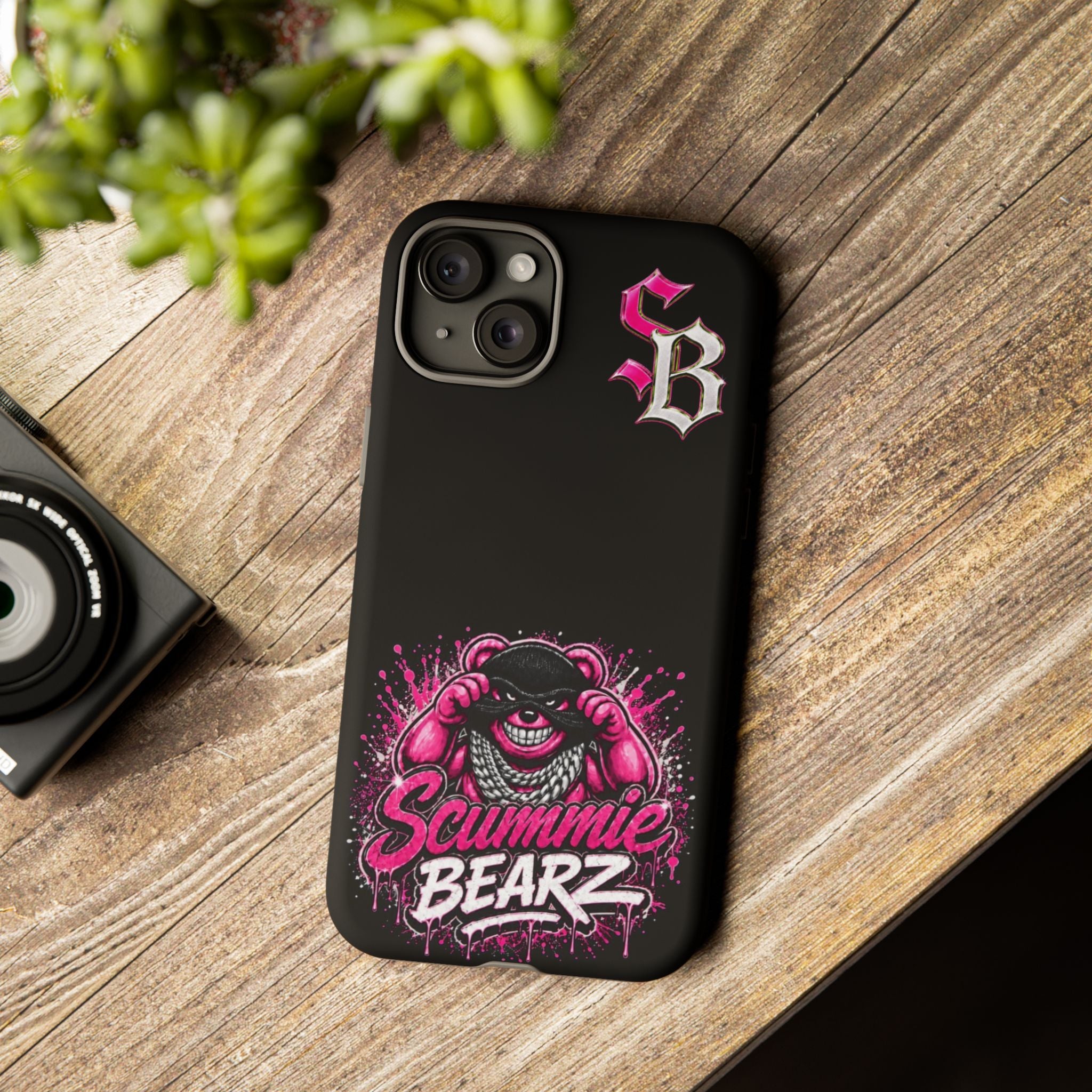 SCUMMIEBEARZ 🩷Pink Logo🩷Tough Cases