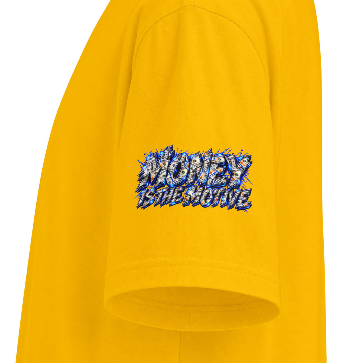 Money Is The Motive Gold Pendant | SCUMMIEBEARZ™ Shaka Wear Heavyweight Tee