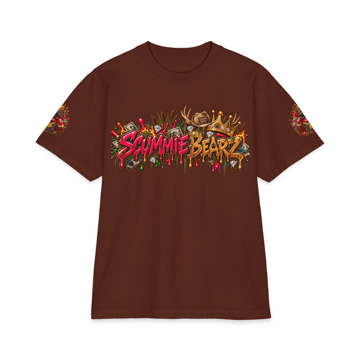 Country Brew Sled | SCUMMIEBEARZ™ Shaka Wear Heavyweight Tee