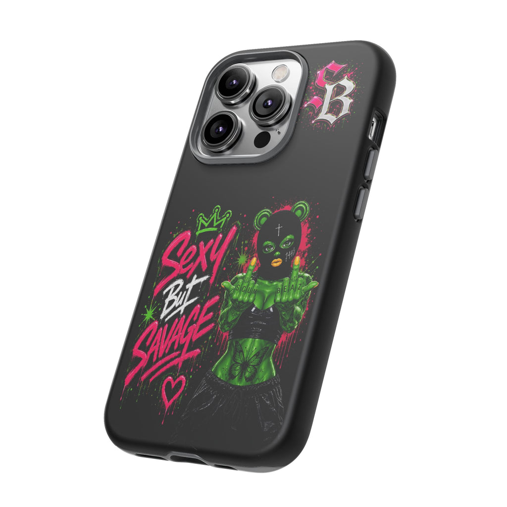 SCUMMIEBEARZ Sexy But Savage Green Remix Tough Cases