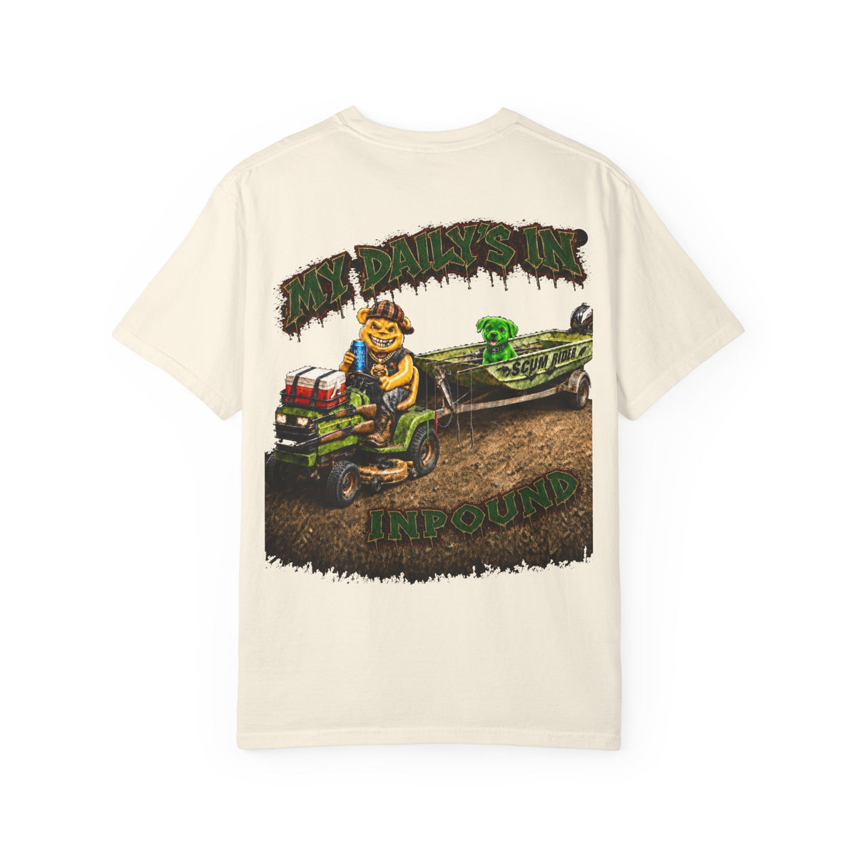 Unisex Garment-Dyed-HILLBILLY MY DAILYS IN INPOUND COLLECTION-SCUMMIEBEARZ™