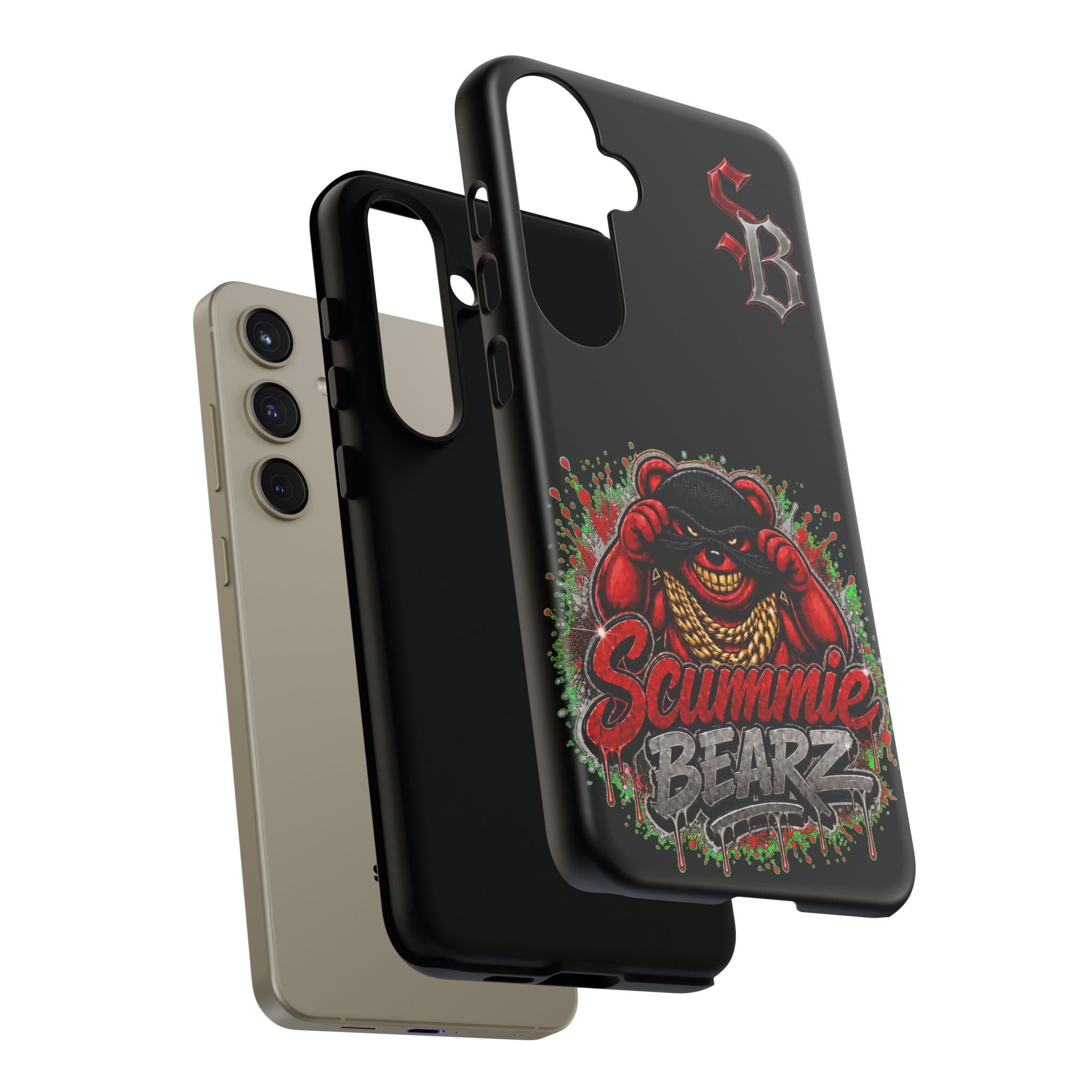 SCUMMIEBEARZ ♦️RED LOGO♦️ Tough Cases