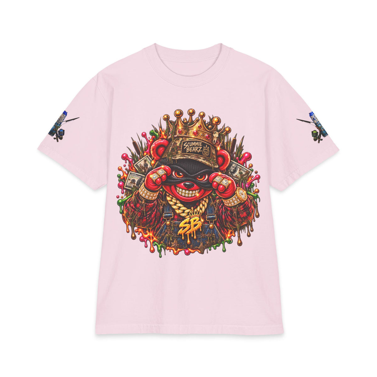 Unisex Max Heavyweight Short Sleeve-REBEL FORD-SCUMMIEBEARZ™️
