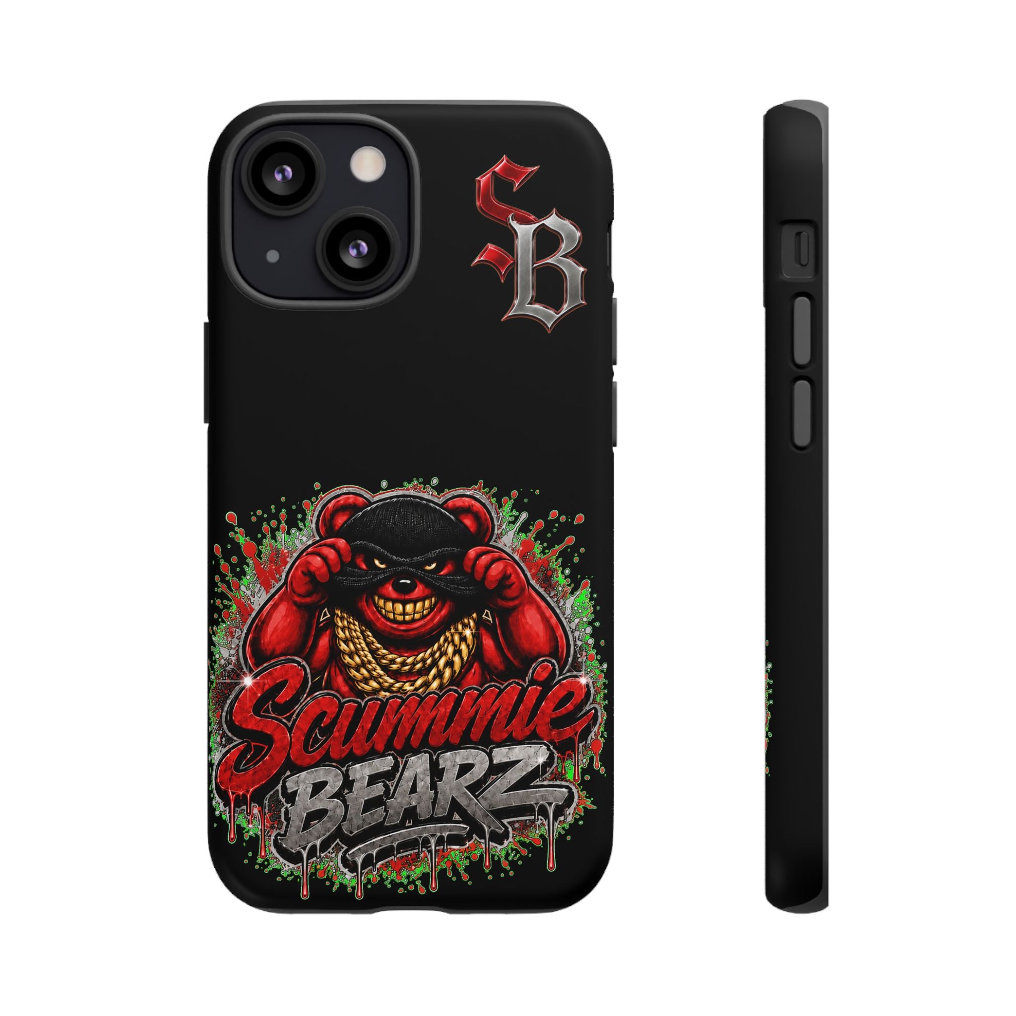 SCUMMIEBEARZ ♦️RED LOGO♦️ Tough Cases