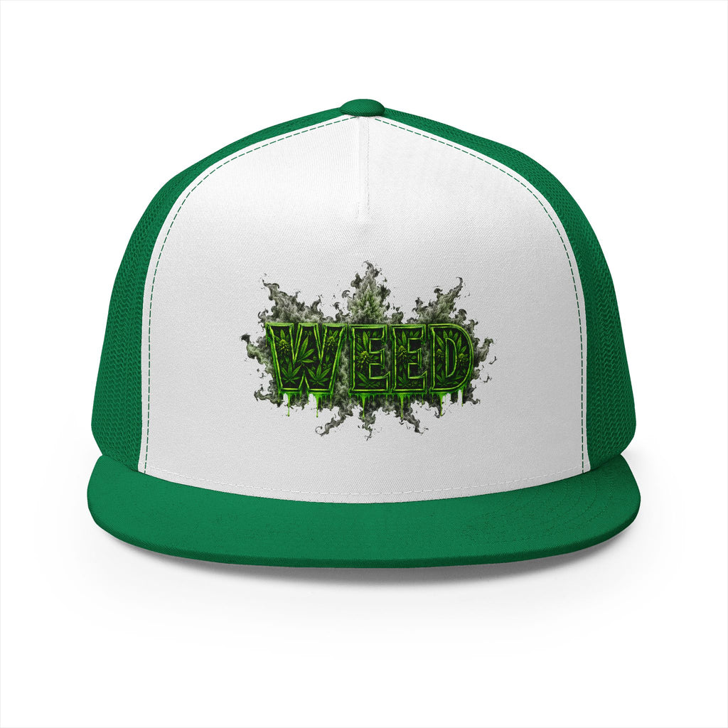5 Panel Trucker CAP-WEED -SCUMMIEBEARZ™