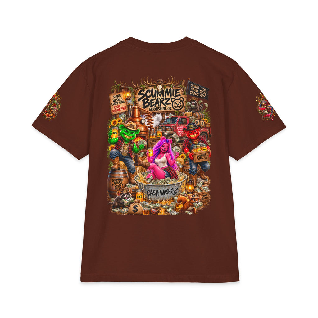 Shine Washes Everything | SCUMMIEBEARZ™ Shaka Wear Heavyweight Tee