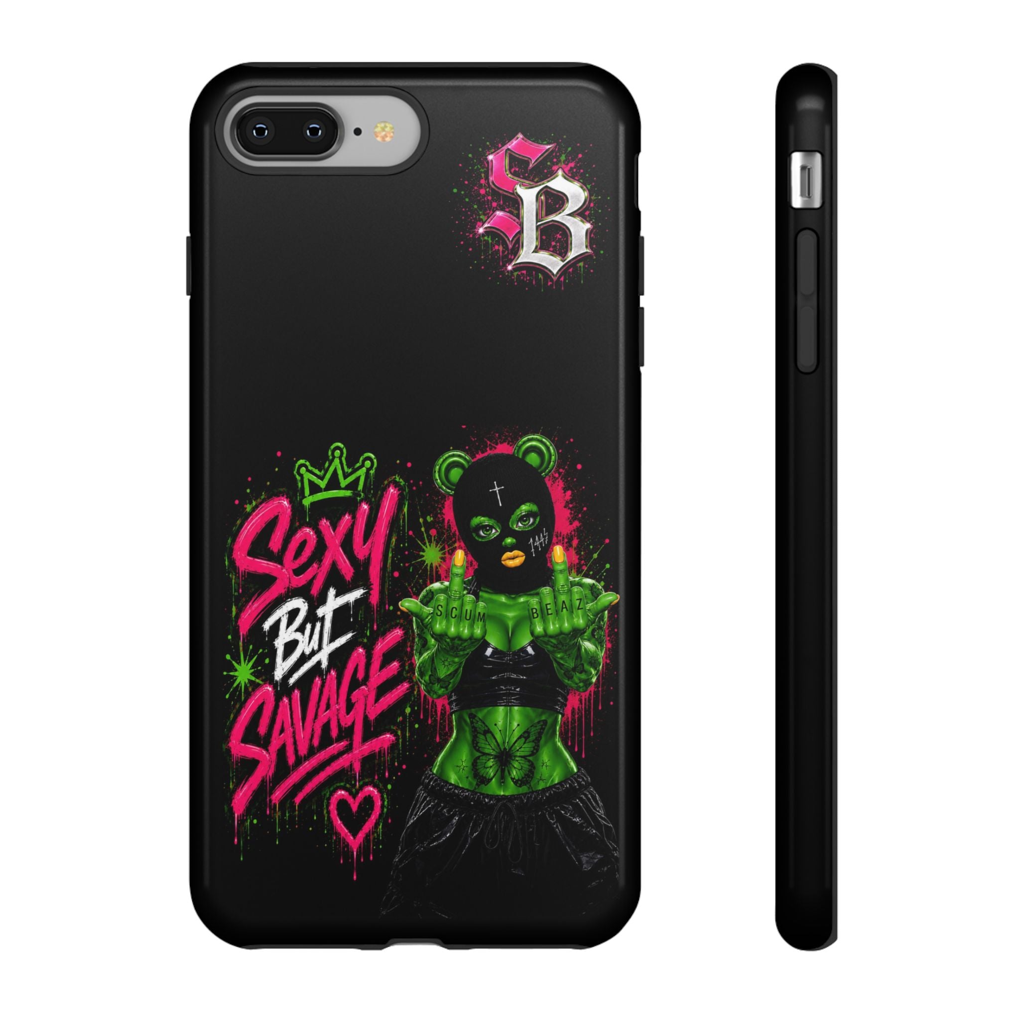 SCUMMIEBEARZ Sexy But Savage Green Remix Tough Cases