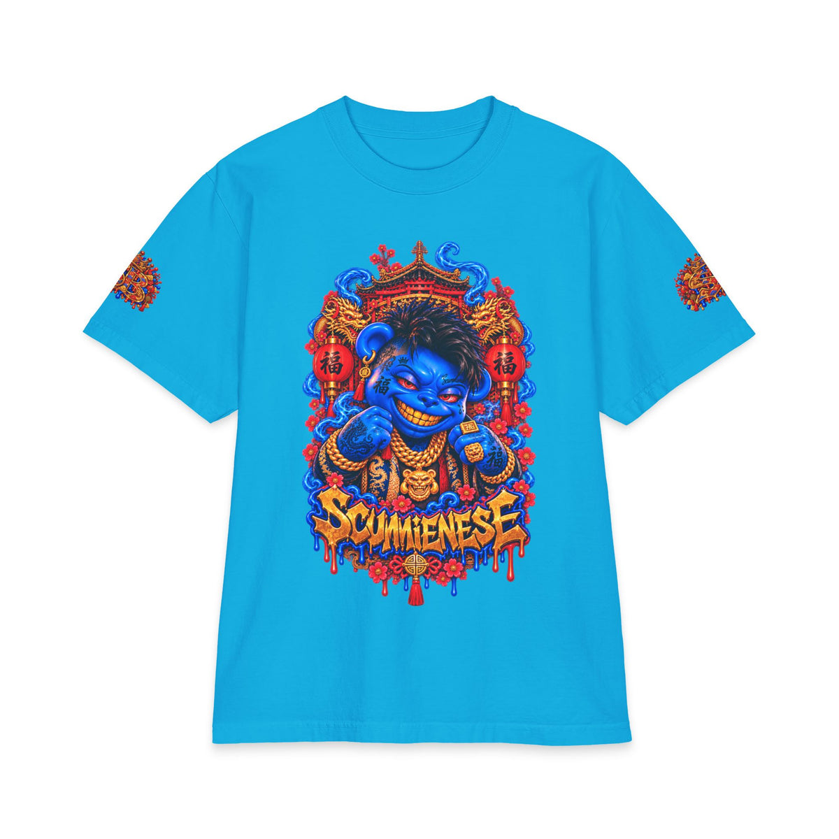 Unisex Max Heavyweight Short Sleeve-scummienese original-SCUMMIEBEARZ™️