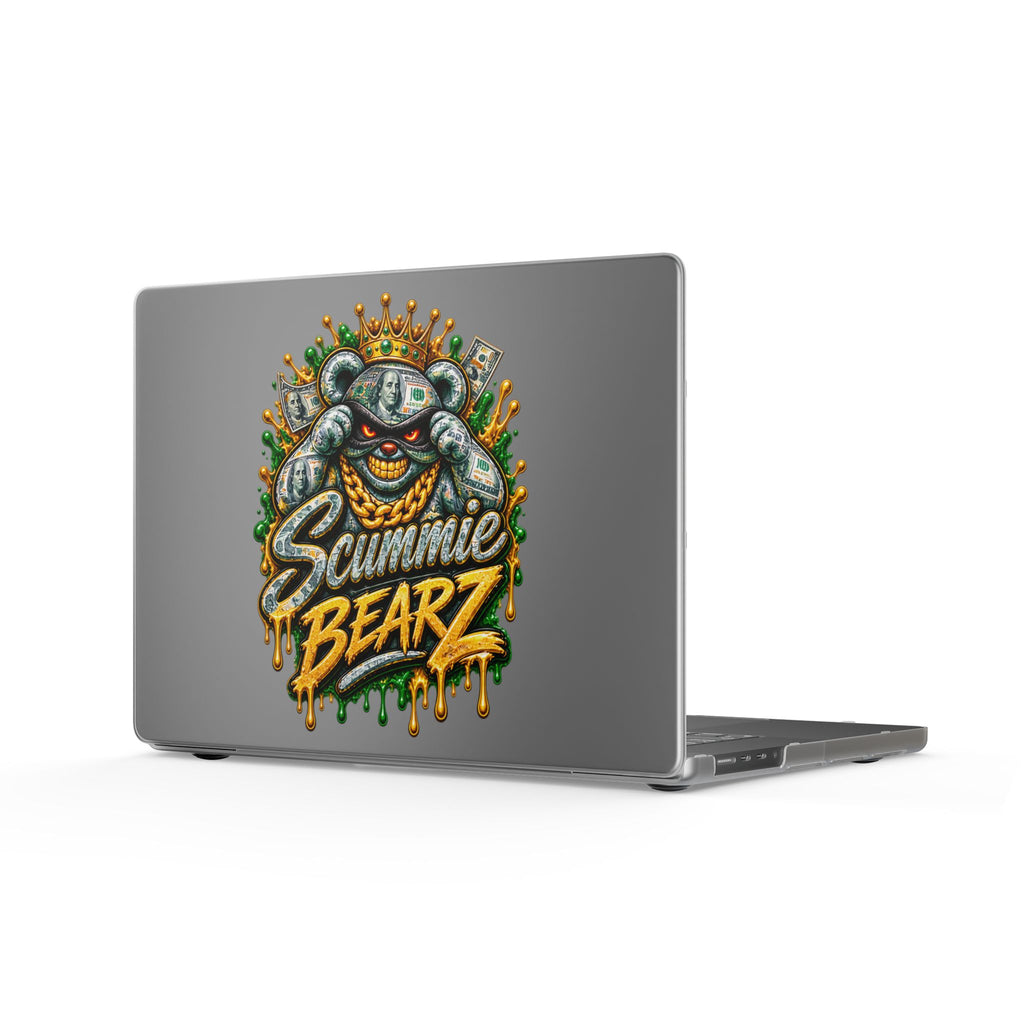 Matte MacBook Cases-MONEY MASK LOGO-SCUMMIEBEARZ™️