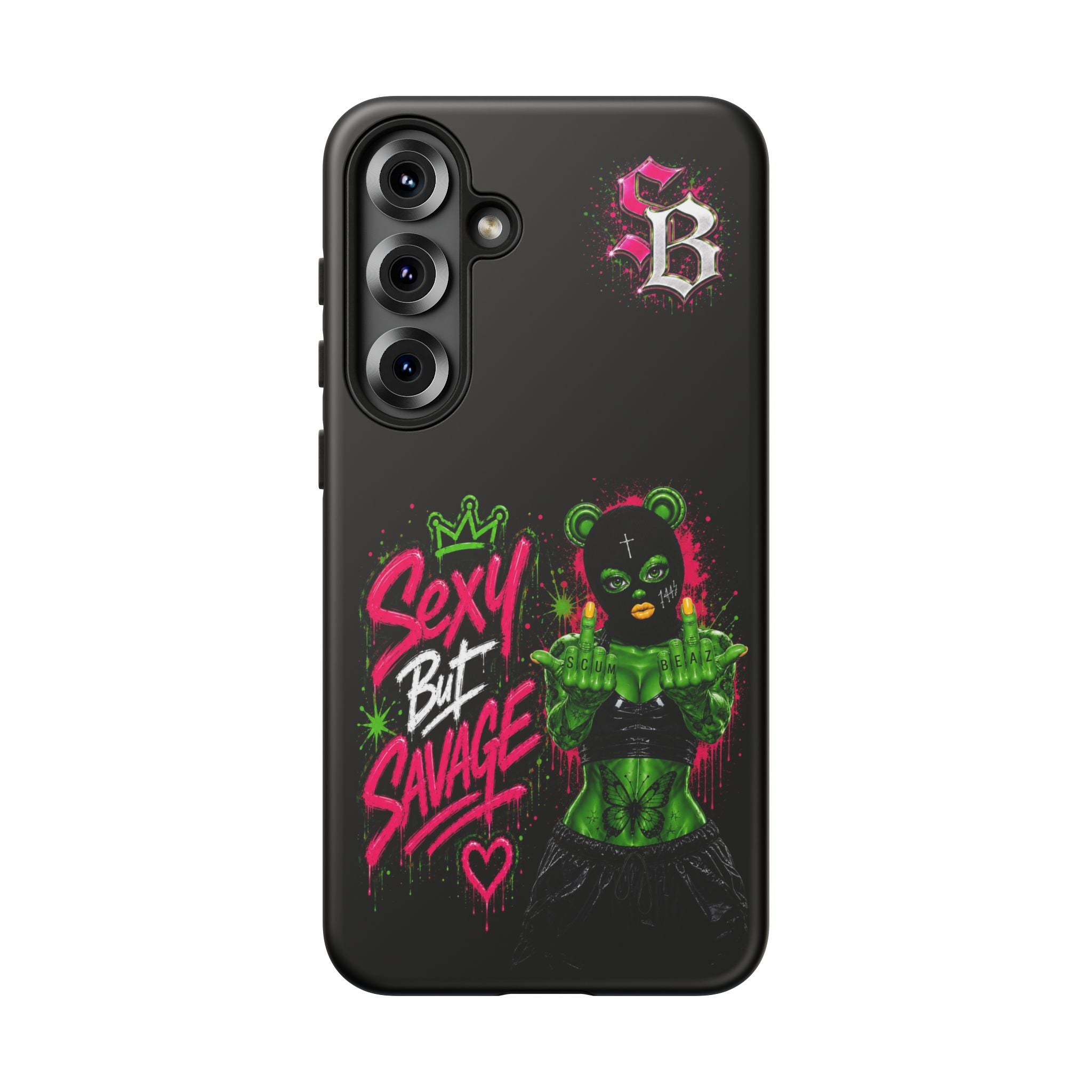 SCUMMIEBEARZ Sexy But Savage Green Remix Tough Cases